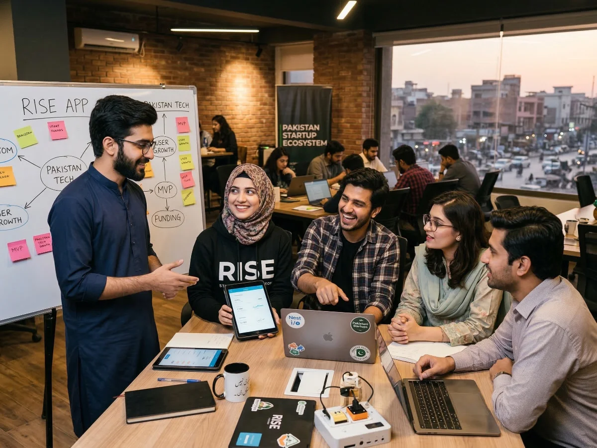 Young Pakistani founders