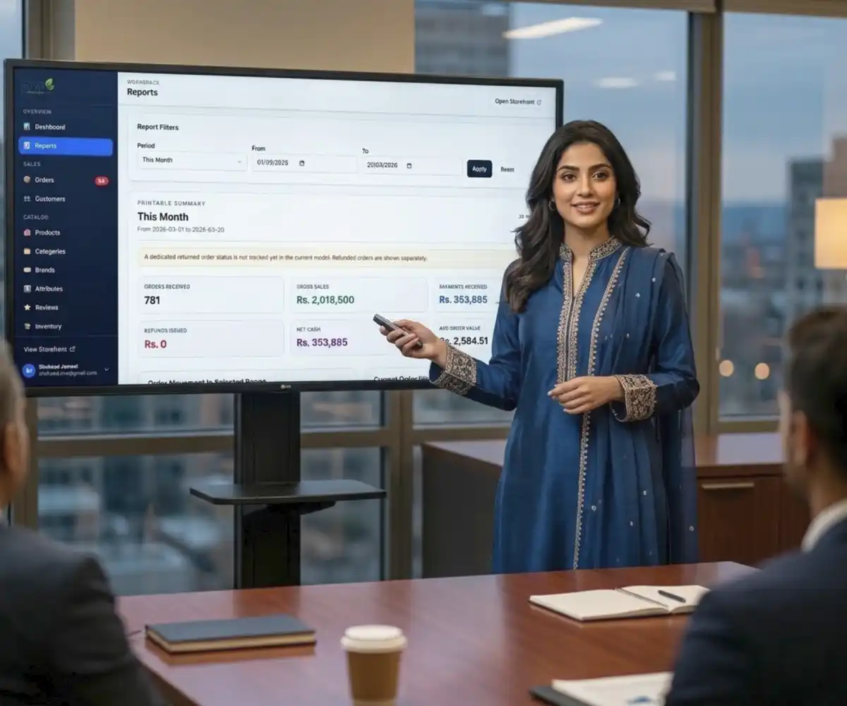 Aajir Dashboard on Desktop/Laptop